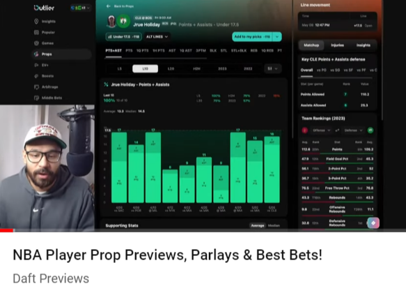 Tips for NBA player prop bets