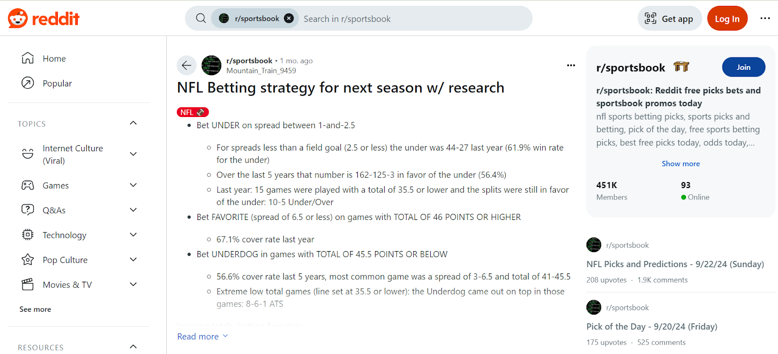 How is the spread determined?